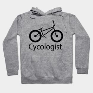 Cycologist, Funny Cycling , Cycle Psychology Hoodie